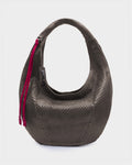ZILLAH SNAKE VERDE MUSGO COM METAL ONIX