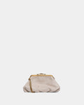 KATE OFF WHITE COM METAL OURO ESCOVADO